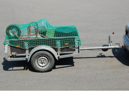 ANHÄNGER-ABDECKNETZ 3 X 3,5 M