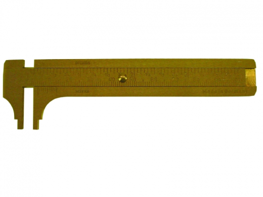 MESSING-KNOPFMAß 100 MM SB