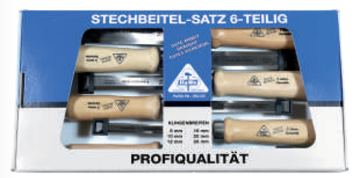 STECHBEITEL-SATZ 6-TLG PROFI