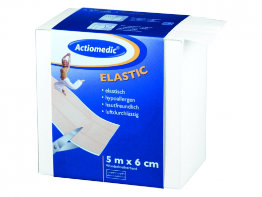 WUNDVERBAND ACTIOMEDIC ELASTIC 5 M X 6 C