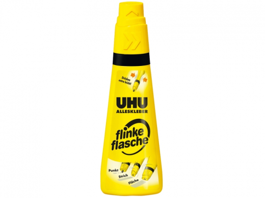 UHU FLINKE FLASCHE 90 GR. M. LÖSUNGSM.