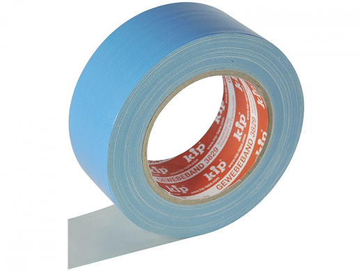 KLEBEBAND GEWEBE BLAU 38 MM