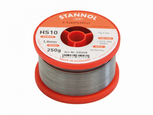 LÖTDRAHT 2% CU 1,0 MM 250 GR