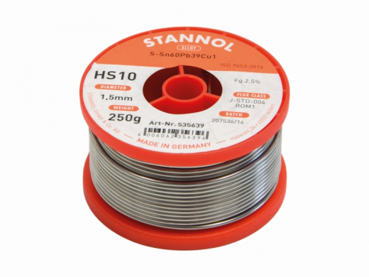 LÖTDRAHT 2% CU 1,5 MM 250 GR