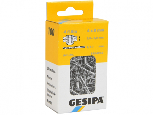 BLINDNIETEN 4 X 10 MM GROßPACK/500 ST