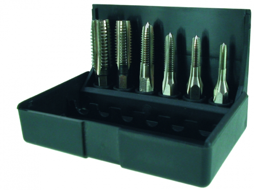 EINSCHNITT-GEWINDEBOHR-BIT SATZ M 3-10