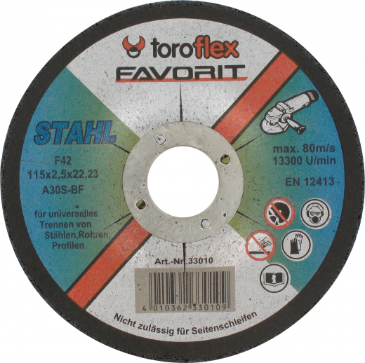 Trennscheibe, Metall, 115mm,