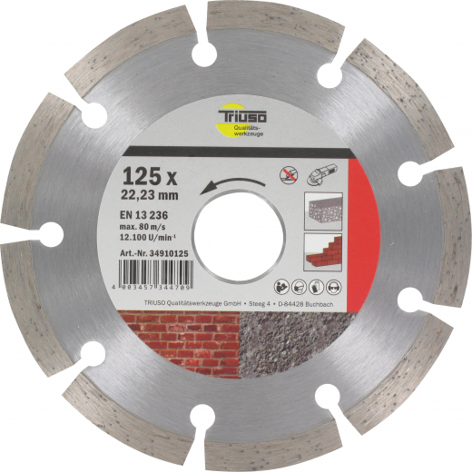 Diamant Scheibe 125mm segment