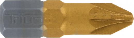 Bit Pozidriv PZ3, TIN-