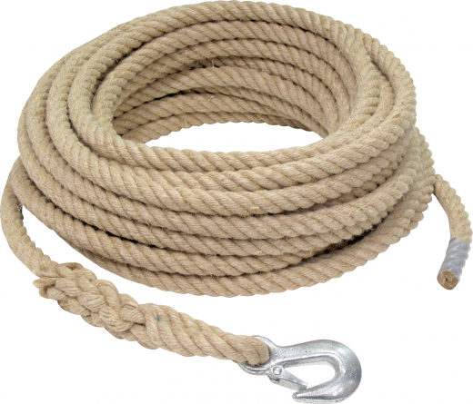 Baurollenseil 50m,Hanf m.SIKA