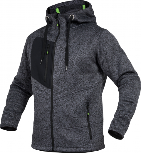 LW Strickjacke grau Gr. XXL