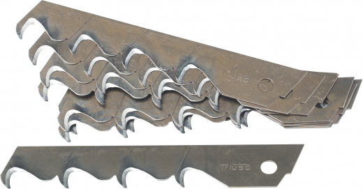 Abbrech-Hakenklingen 10 Stück