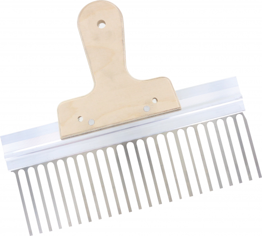Putzkamm 300mm, rostfrei,