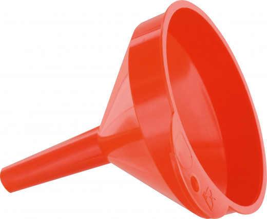 Trichter 150mm, PE, orange