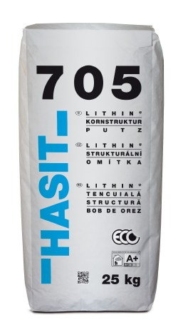 705 Kornstruktur 3mm weiss 25kg