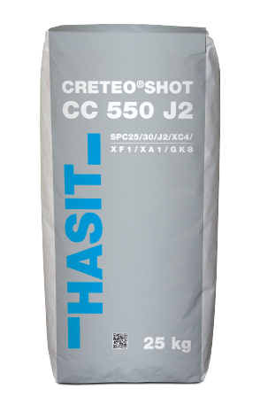 Creteo®Shot CC 550 J2 25kg Sack