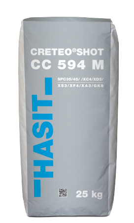 Creteo®Shot CC 594 M 25kg Sack