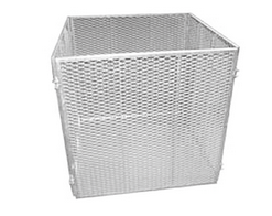 WOLFA Metallkomposter Gr. 80 x 80 x 70cm