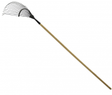 Rechen mit 20 Zinken