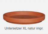 Ton Untersetzer Xl natur imprägniert