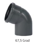 HTsafeB DN/OD 50 - 67,5 Grad Bogen