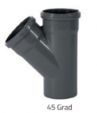 HTsafeEA Abzweig DN/OD 50/50 45 Grad