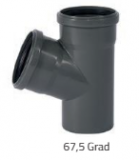 HTsafeEA Abzweig DN/OD 75/75 67,5 Grad