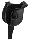 Sattelset Economy Pony schwarz (inkl.Gur