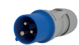 CARAVAN CEE-STECKER 3-POLIG 16A BLAU