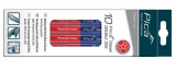 MARKIERSTIFT BLAU/ROT 175 MM 10-ER PACK