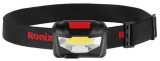 Ronix Stirnlampe wiederaufladbar 3W