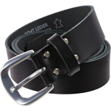 LW Ledergürtel schwarz