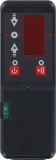Laser Empfänger + Halter, IP54
