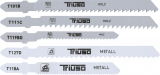Stichsägeblatt-Set 10-teilig