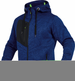 LW Strickjacke kornblau Gr.XXL