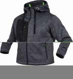 LW Strickjacke grau Gr. 3XL