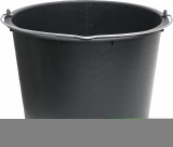 Baueimer 12l, mit Bügel,