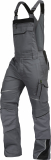 Latzhose grau/schwarz Gr.27