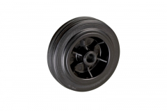 Ersatzrad Vollgummi m. PVC-Felge 100 mm