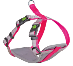 Geschirr für kleine Hunde XS neon pink