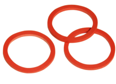 Dichtungsring f. Ventil 3mm, rot, 5er Pa