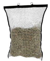 Heunetz m. Füllhilfe 83x83cm, weiß, 3x3