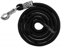 Führstrick Dexter mit Panikhaken, schwar