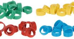 Spiralring 20mm, Kunststoff, farblich ge