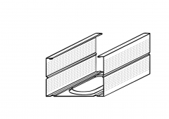 Trockenbau CW-Profil 50x0,60 verz.