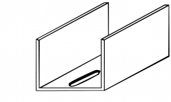 Trockenbau UA-Profil 50mm x 2mm
