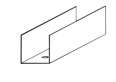 Trockenbau UD-Anschlussprofil 3.00 m