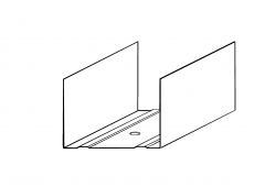Trockenbau UW-Profil 50x0.60 verz.