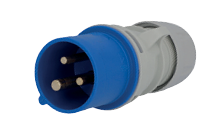 CARAVAN CEE-STECKER 3-POLIG 16A BLAU