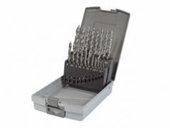 STUFEN-SPIRALBOHRER-SATZ 19-TEILIG HSS